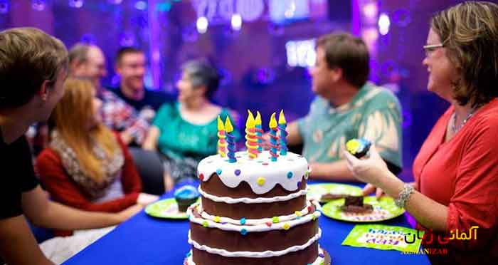 تولدت مبارک به آلمانی